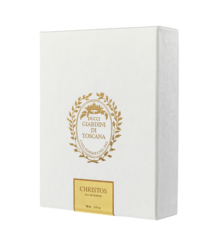 Christos, Il Ciste e le resine, si uniscono al Pepe, alla Vaniglia e alla Rosa