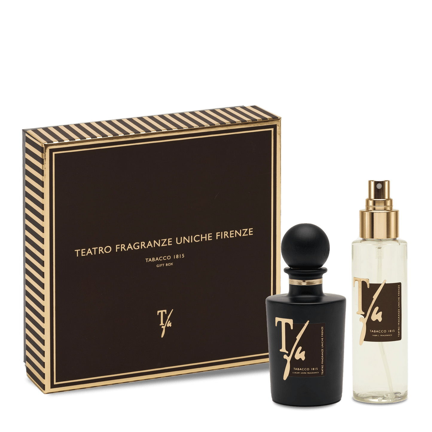 CONFEZIONE REGALO TABACCO 1815 di Teatro Fragranze Uniche -Preziosi cofanetti regalo tabacco ibis
