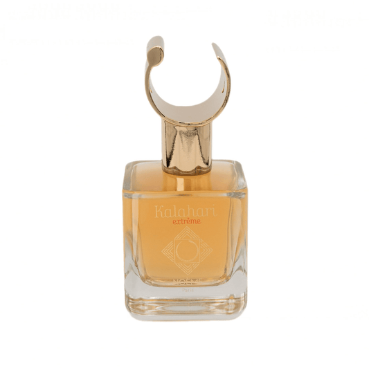 Kalahari Extreme, una fragranza legnosa, ambrata e speziata.