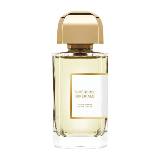 "Tuberose Impériale di BDK Parfums – eau de parfum floreale-orientale con tuberosa solare, iris, gelsomino egiziano e base ambrata, per una fragranza carismatica, sensuale e moderna