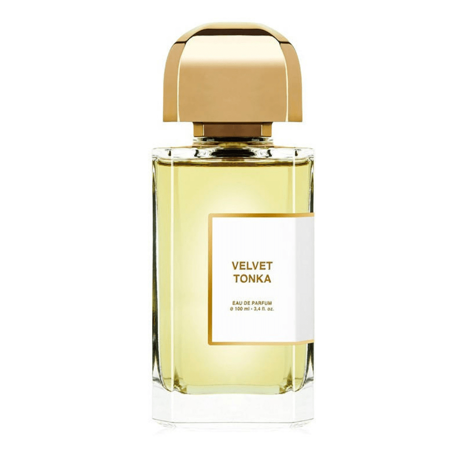 Velvet Tonka di BDK Parfums – fragranza orientale con fava tonka, fiore d’arancio, mandorla, miele e vaniglia su base ambrata, dolce e vellutata.