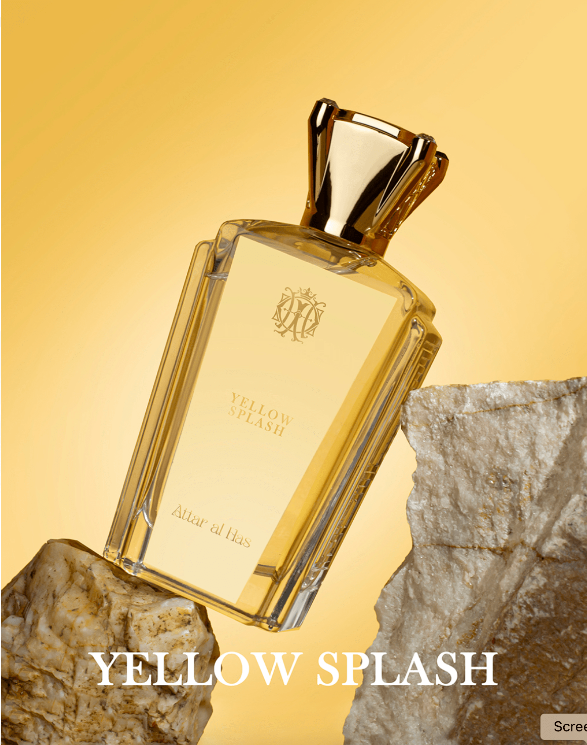 Yellow Splash Extrait de Parfum da 100ml, una freschezza glaciale.