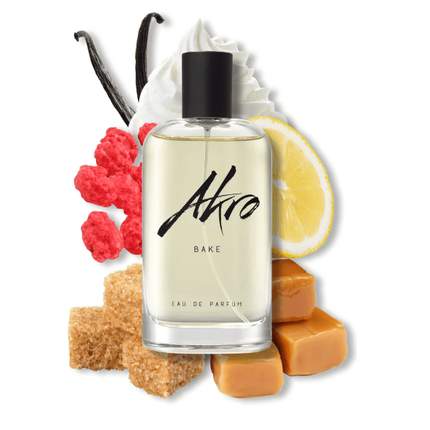 Bottiglia di profumo Bake di Akro da 100 ml  un cupcake irresistibile