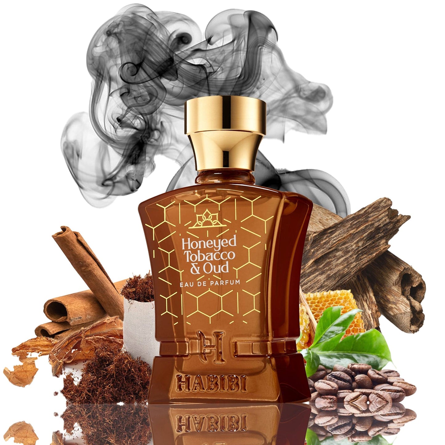 HONEYED TOBACCO & OUD Aroma dolce e affumicato 75 m. Un divano in pelle marocchina artigianale