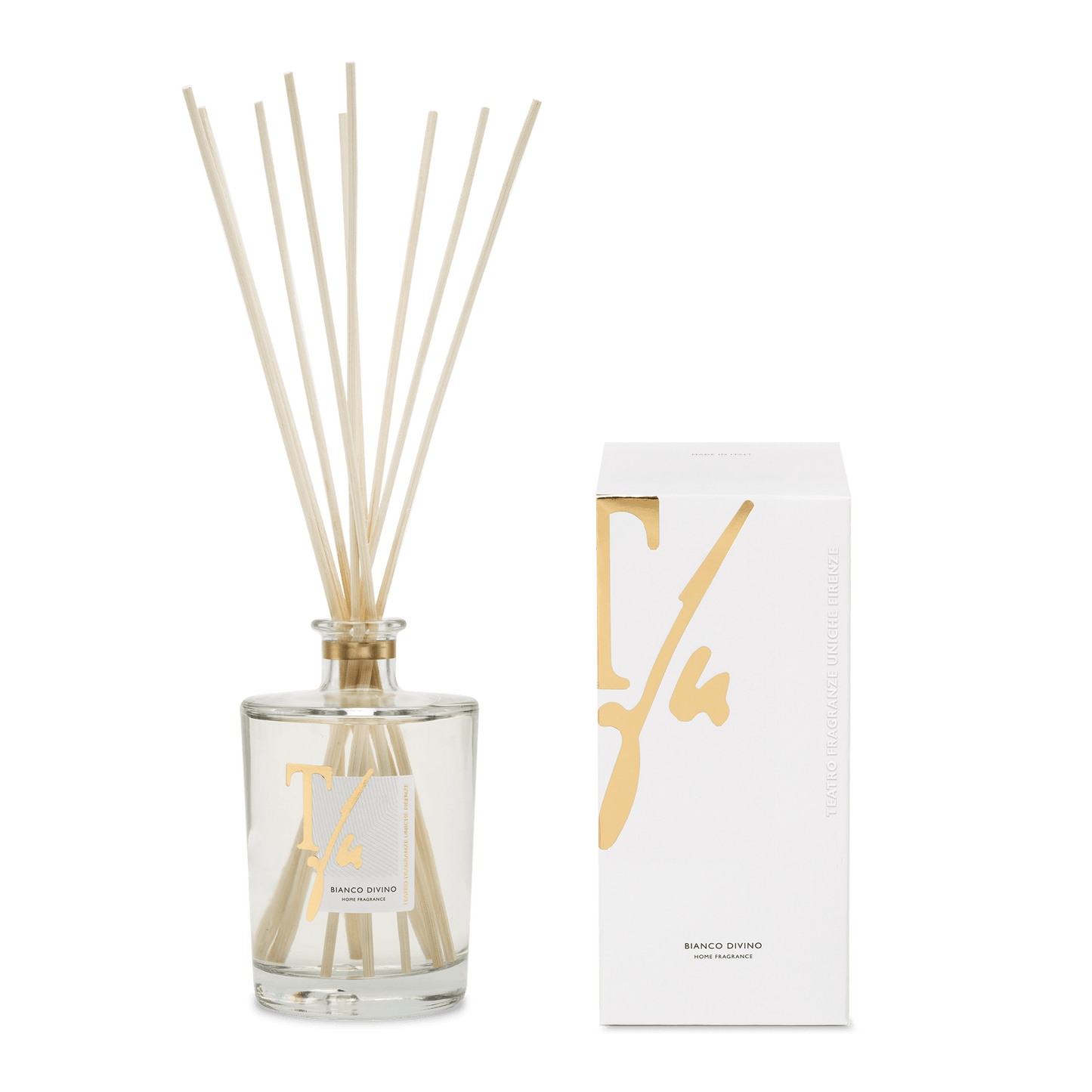 Teatro Fragranze bianco divino sticks 500ml - champagne e fiori