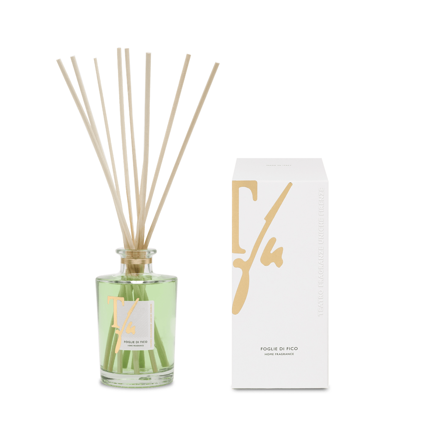 Teatro Fragranze foglie di fico sticks 250ml - verde e naturale