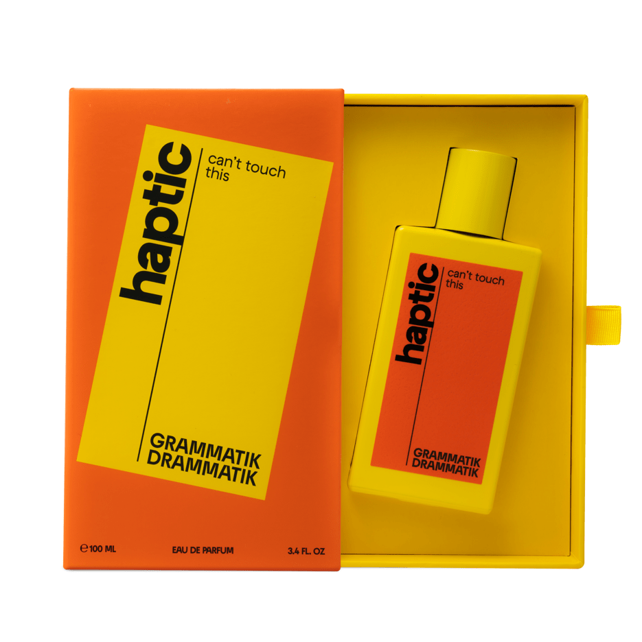 Haptic, Un profumo fruttato unisex