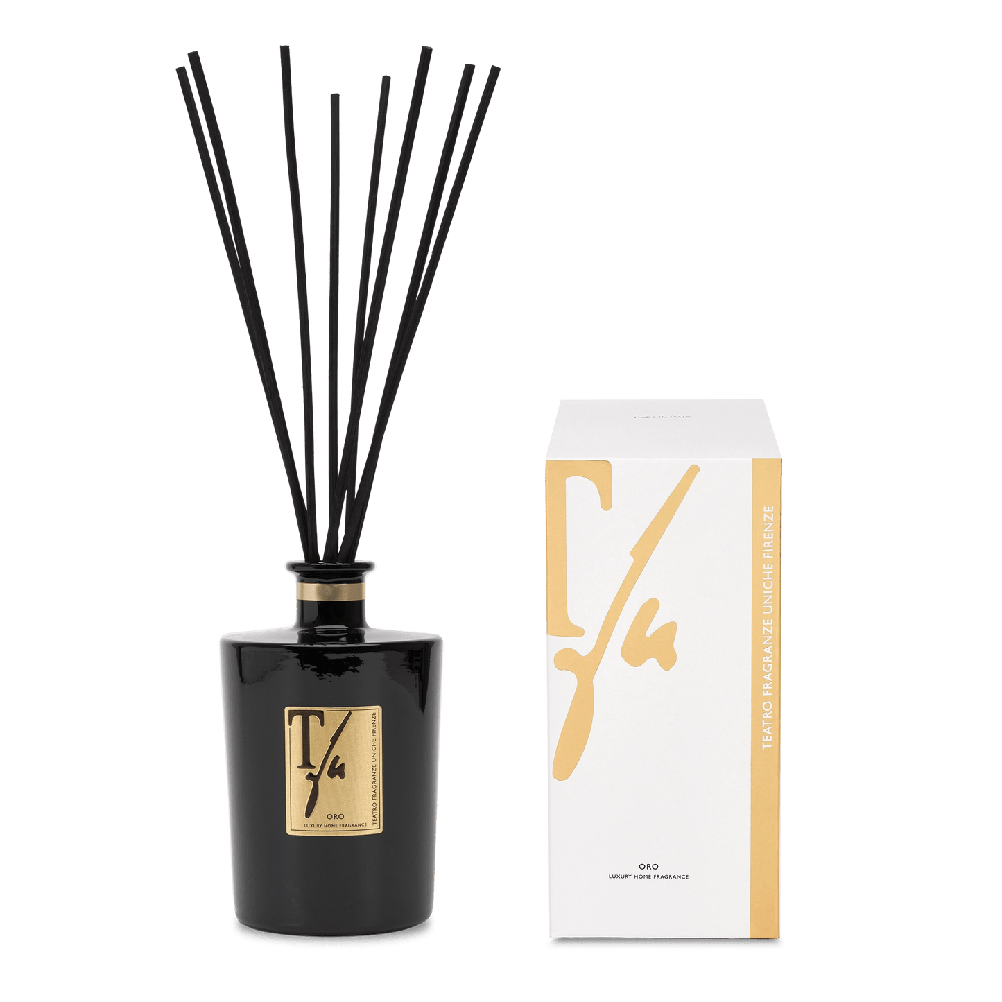 Teatro Fragranze oro sticks 500ml - legnoso e fiorito