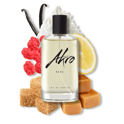 Bottiglia di profumo Bake di Akro da 100 ml  un cupcake irresistibile 